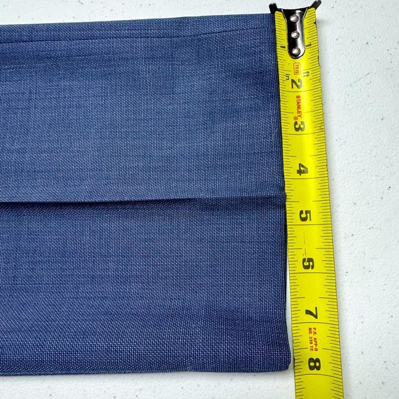 Banana Republic Pants Mens 33 Blue Tailored Slim Fit Dress Trousers Office 34x34 - Picture 16 of 16